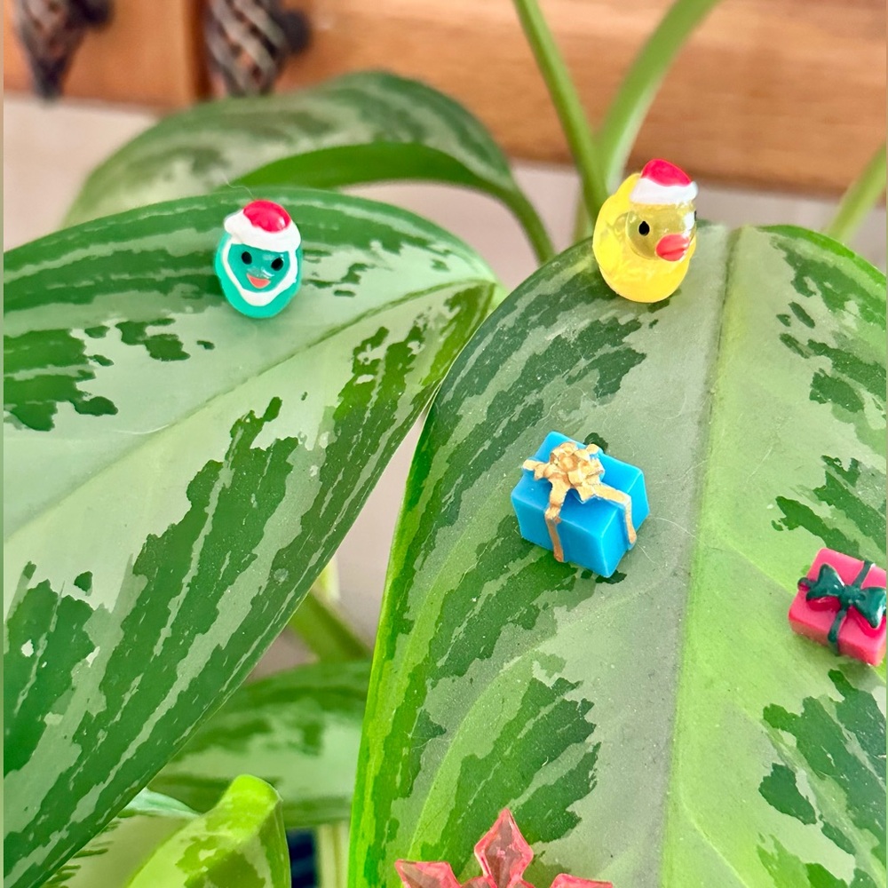 🍃10 pack CHRISTMAS PLANT MAGNETS!🍃 - Picture 2 of 5